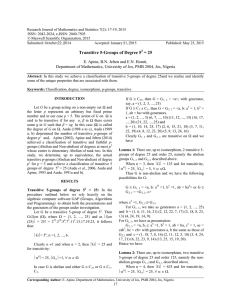 Research Journal of Mathematics and Statistics 7(2): 17-19, 2015