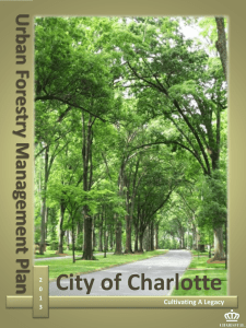 City of Charlotte U rba