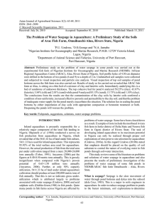 Asian Journal of Agricultural Sciences 3(2): 63-69, 2011 ISSN: 2041-3890
