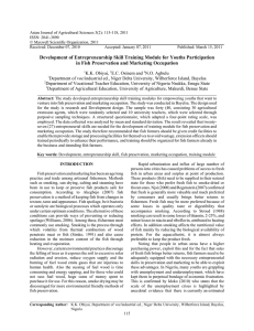 Asian Journal of Agricultural Sciences 3(2): 115-118, 2011 ISSN: 2041-3890