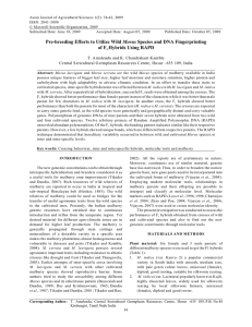 Asian Journal of Agricultural Sciences 1(2): 36-42, 2009 ISSN: 2041-3890