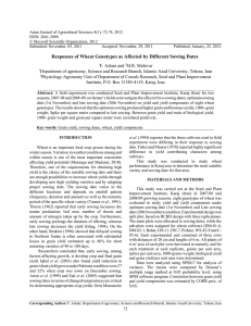 Asian Journal of Agricultural Sciences 4(1): 72-74, 2012 ISSN: 2041-3890