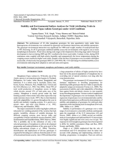 Asian journal of Agricultural Sciences 4(2): 126-133, 2012 ISSN: 2041-3890