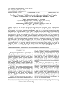 Asian Journal of Agricultural Science 5(3): 32-35, 2013