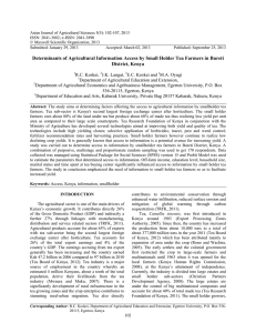 Asian Journal of Agricultural Sciences 5(5): 102-107, 2013