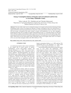 Asian Journal of Agricultural Sciences 2(3): 111-116, 2010 ISSN: 2041-3890