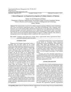 Asian Journal of Business Management 3(4): 278-286, 2011 ISSN:2041-8752
