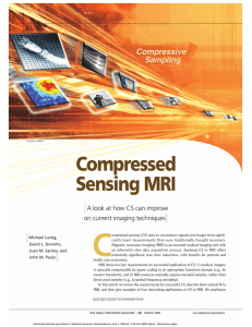 C Compressed Sensing MRI [
