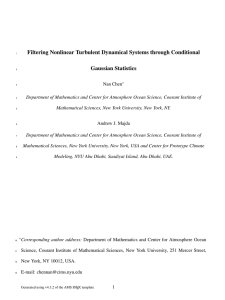 Filtering Nonlinear Turbulent Dynamical Systems through Conditional Gaussian Statistics