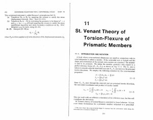 This  variational  statement  is called  Reissner's ... (a)  Transform