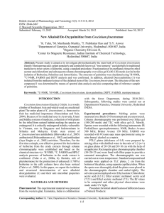 British Journal of Pharmacology and Toxicology 3(3): 115-118, 2012 ISSN: 2044-2467