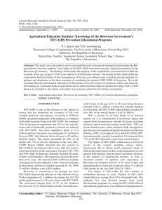 Current Research Journal of Social Sciences 2(6): 301-305, 2010 ISSN: 2041-3246