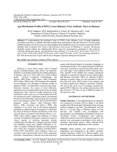 International Journal of Animal and Veterinary Advances 3(2): 91-93, 2011