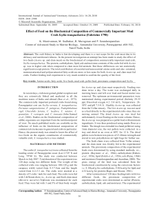 International Journal of Animal and Veterinary Advances 2(1): 16-20, 2010