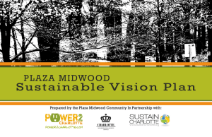 PLAZA MIDWOOD Prepared by the Plaza Midwood Community In Partnership with: