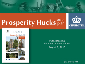 Public Meeting Final Recommendations August 8, 2013