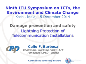 Ninth ITU Symposium on ICTs, the Environment and Climate Change