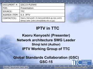 IPTV in TTC