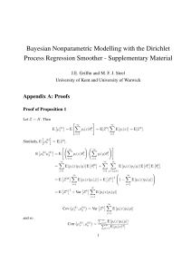 Bayesian Nonparametric Modelling with the Dirichlet
