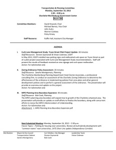 Transportation &amp; Planning Committee Monday, September 10, 2012 2:30 – 4:00 p.m.