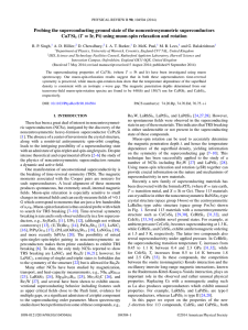Probing the superconducting ground state of the noncentrosymmetric superconductors