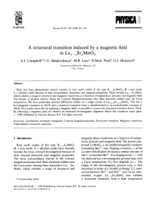 A  structural  transition  induced  by  a... in  Lal_xSrxMnO 3