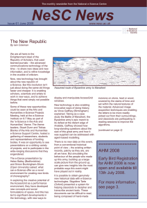 NeSC News The New Republic Issue 61 June 2008