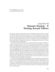 Network Routing C 18