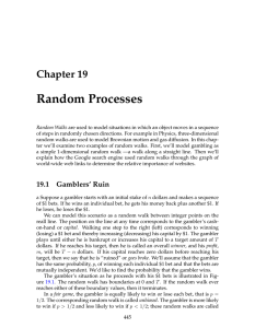 Random Processes Chapter 19