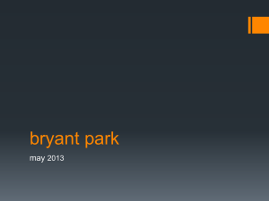 bryant park may 2013