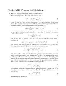 Physics 8.821: Problem Set 2 Solutions
