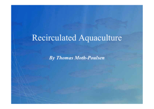 Recirculated Aquaculture By Thomas Moth-Poulsen
