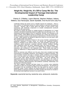 Proceedings of International Social Sciences and Business Research Conference