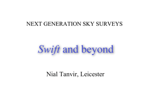 Swift Nial Tanvir, Leicester
