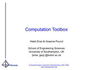 Computation Toolbox