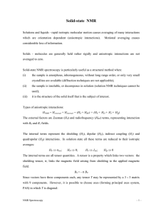Solid-state  NMR