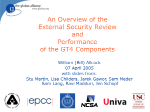 An Overview of the External Security Review and Performance