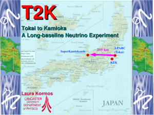 T2K Tokai to Kamioka  A Long­baseline Neutrino Experiment                 