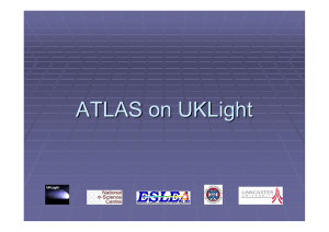 ATLAS on UKLight