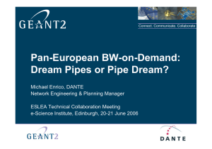 Pan-European BW-on-Demand: Dream Pipes or Pipe Dream?