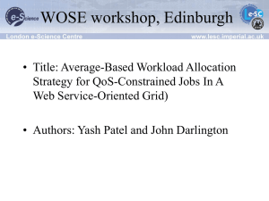 WOSE workshop, Edinburgh