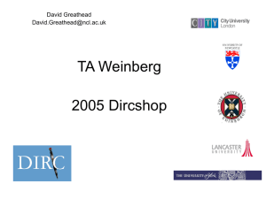 TA Weinberg 2005 Dircshop David Greathead