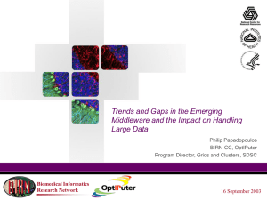 Trends and Gaps in the Emerging Large Data Biomedical Informatics