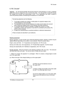 6. RC Circuits*