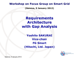 Requirements Architecture with Gap Analysis Yoshito SAKURAI