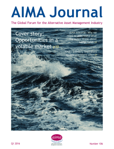 AIMA Journal Cover story: Opportunities in a volatile market