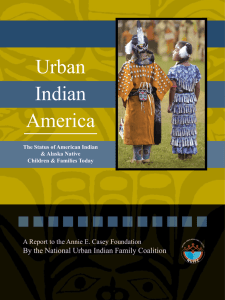 Urban Indian America By the National Urban Indian Family Coalition