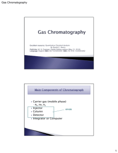 Gas Chromatography