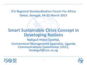 Smart Sustainable Cities Concept in Developing Nations