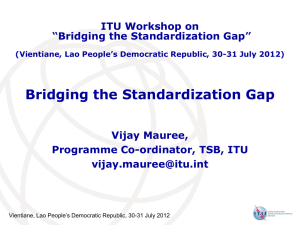 Bridging the Standardization Gap